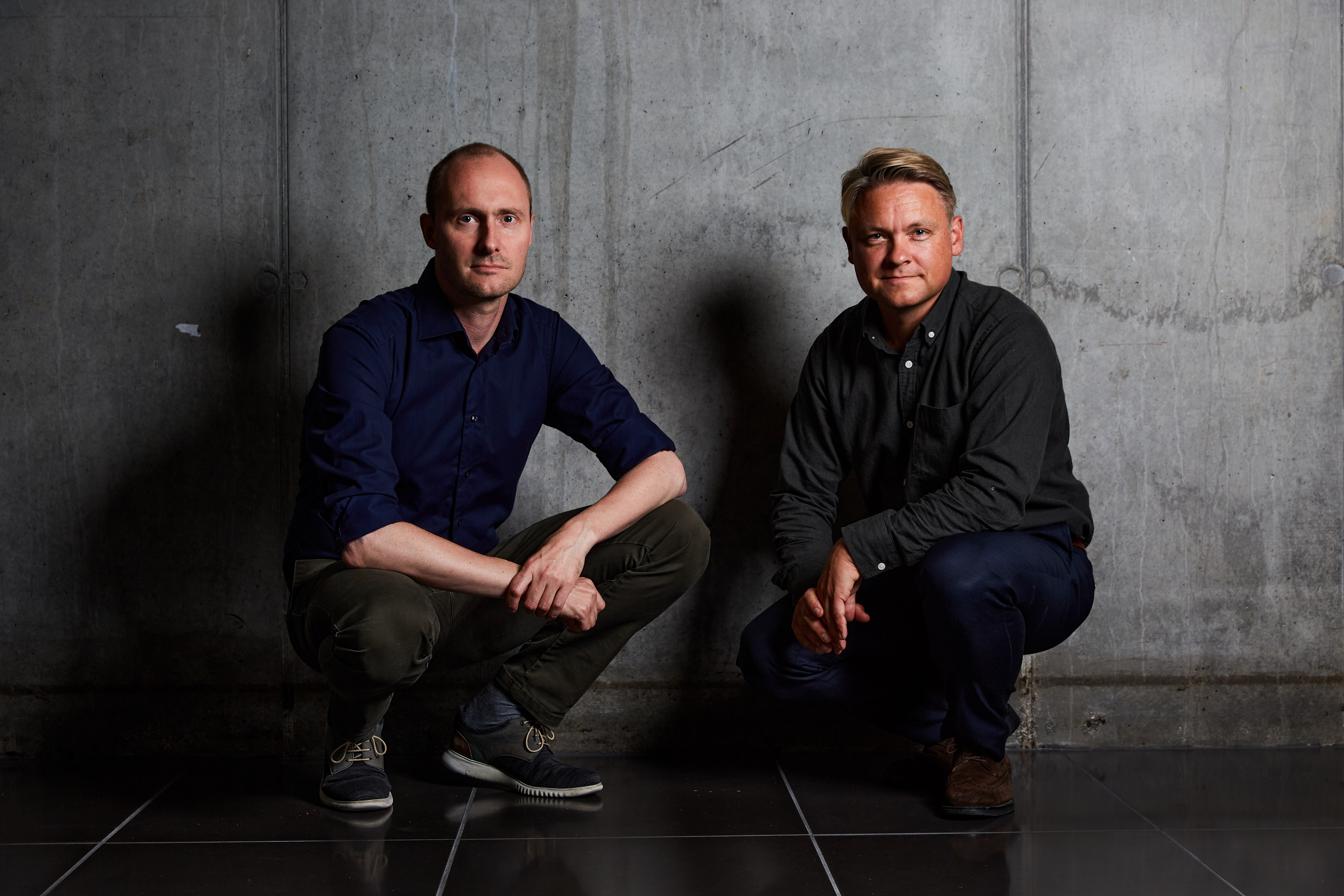 Foto af Jakob Ussing og Casper Schrøder