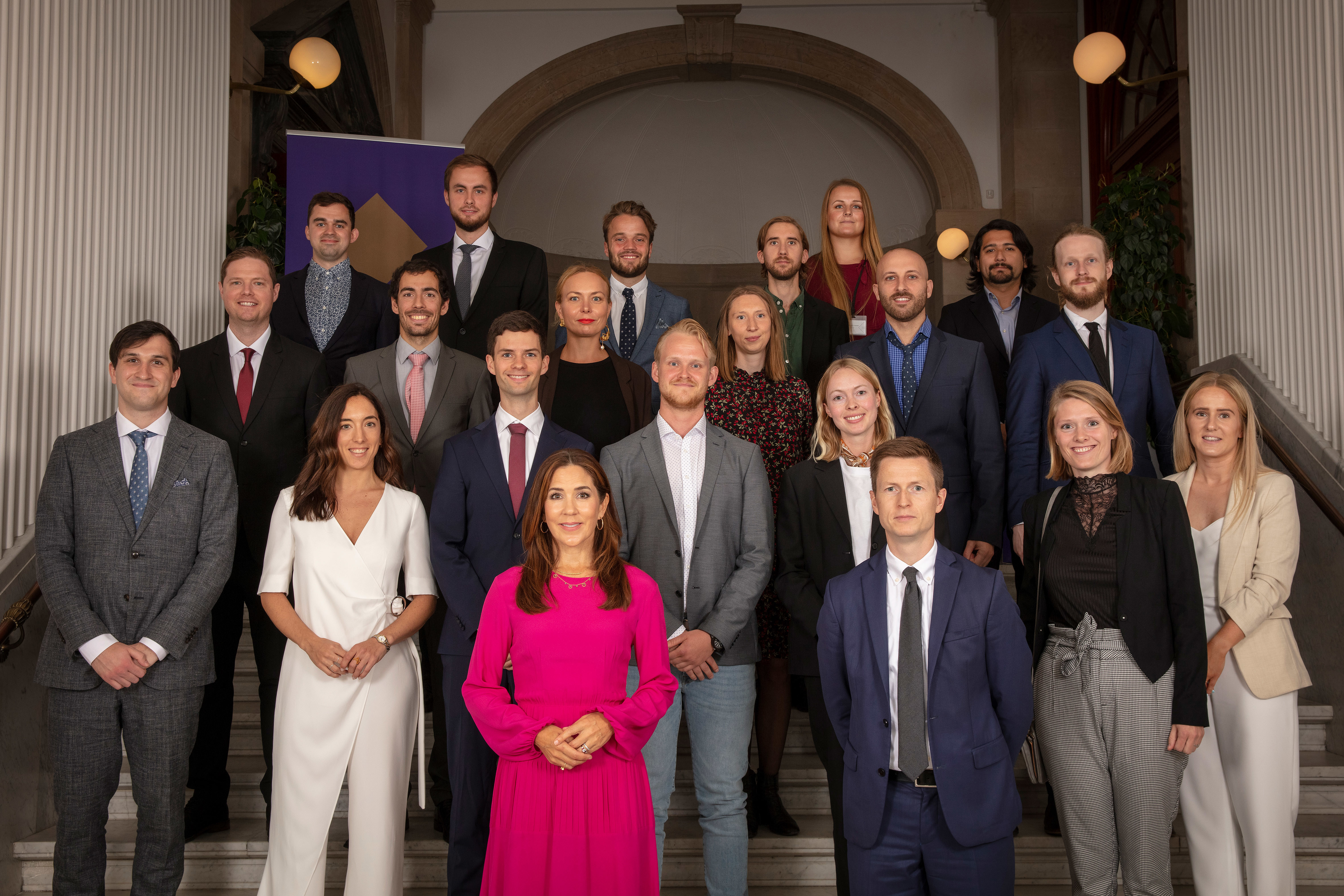 Foto af vinderne af rejsestipendier