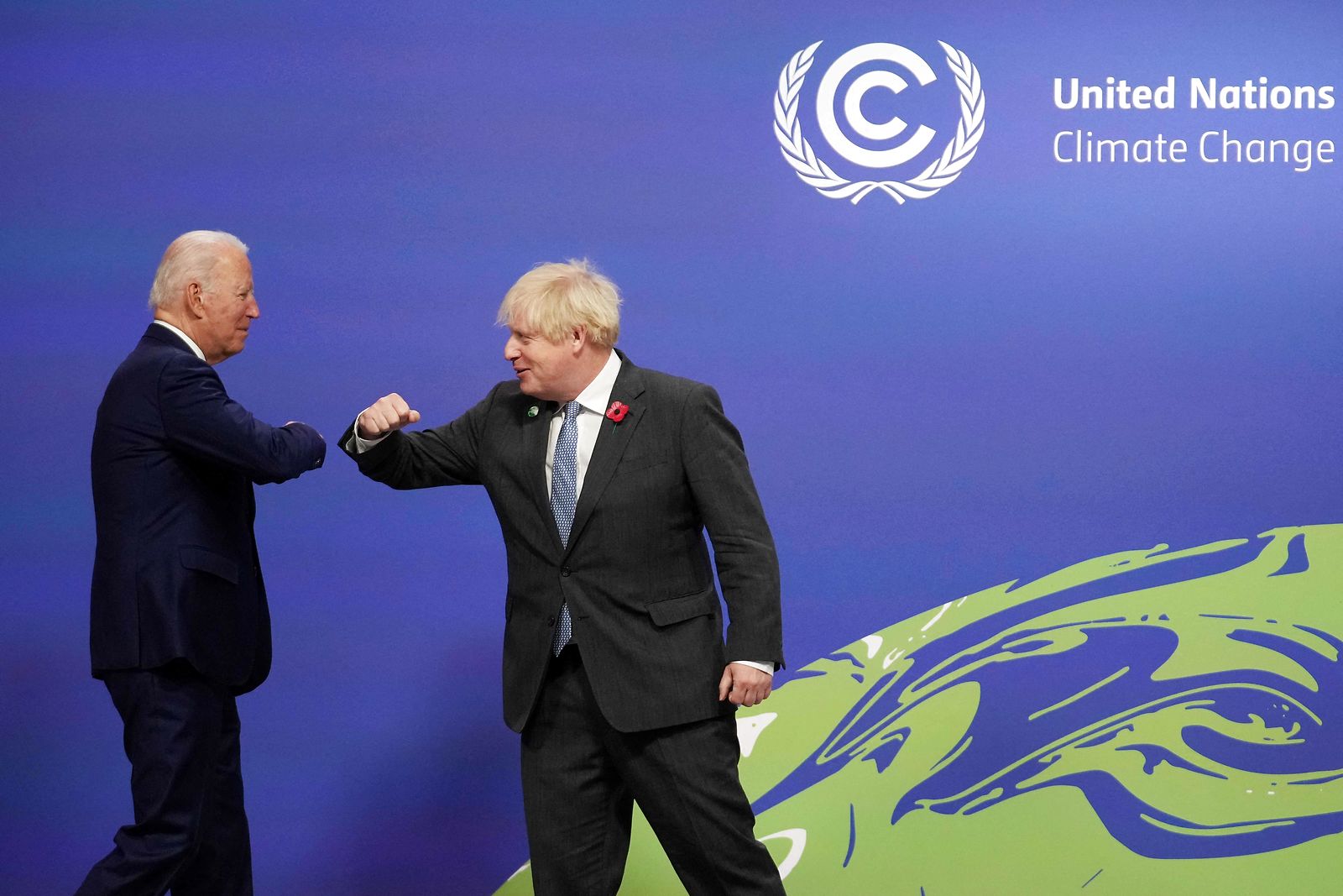 Joe Biden og Boris Johnson