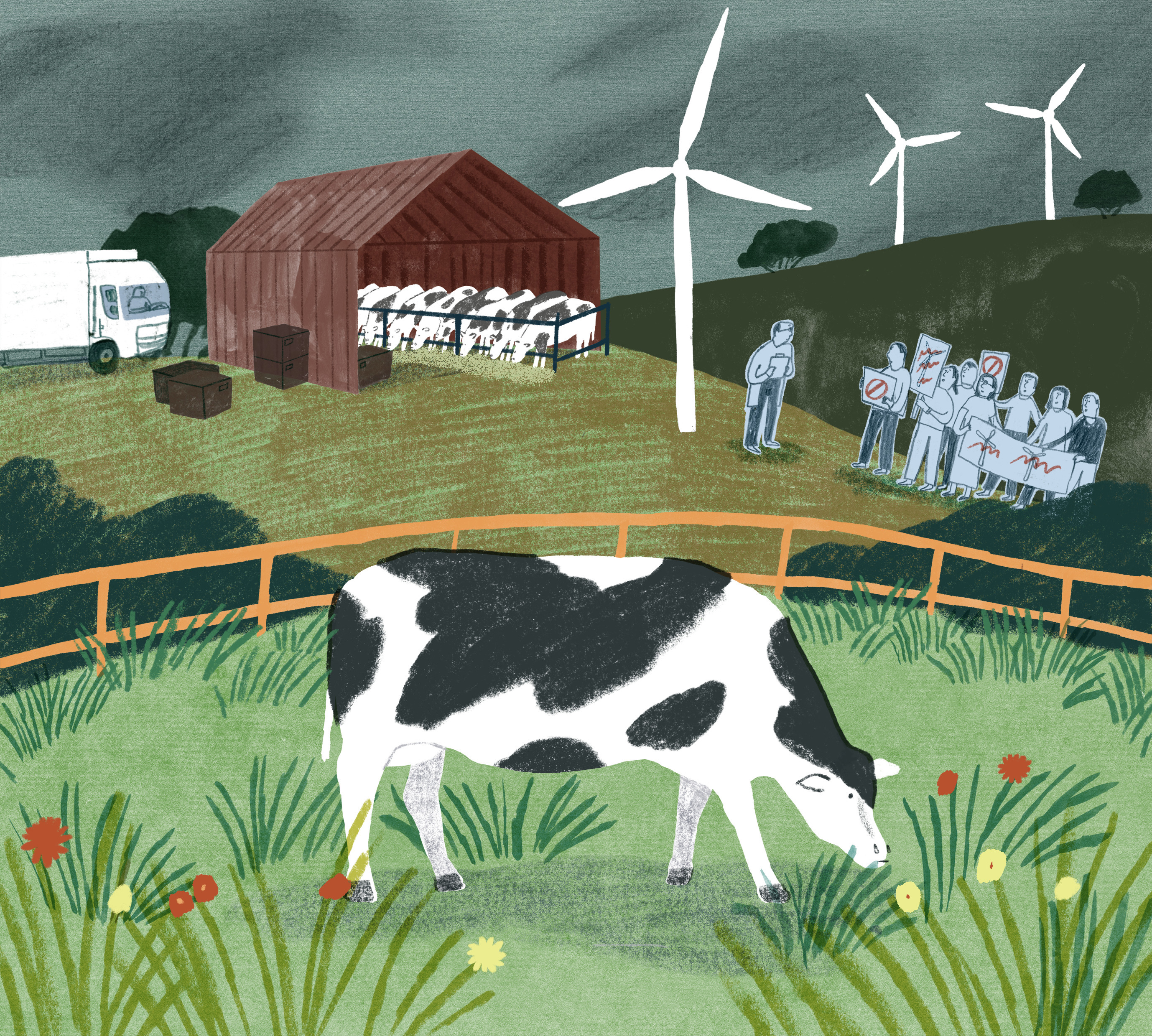 Illustration af klima