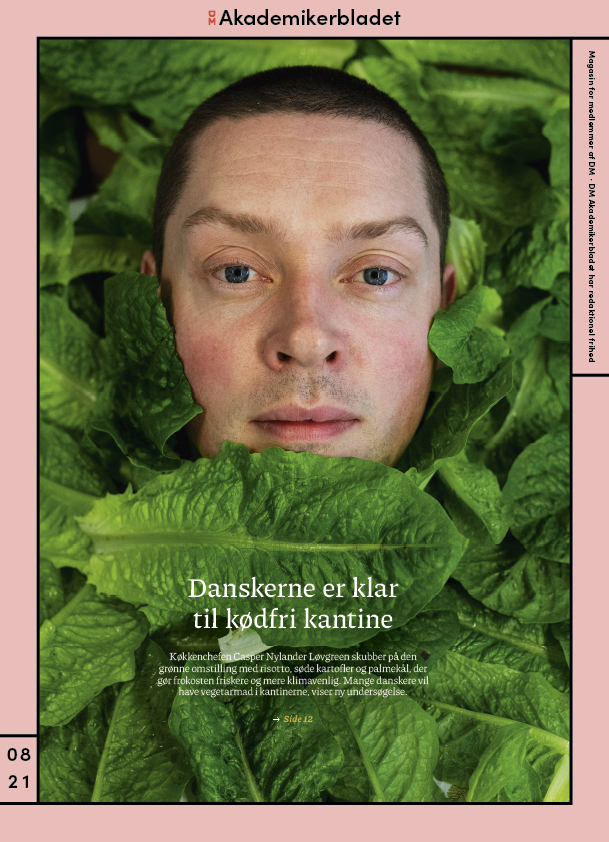 Forside af DM Akademikerbladet 