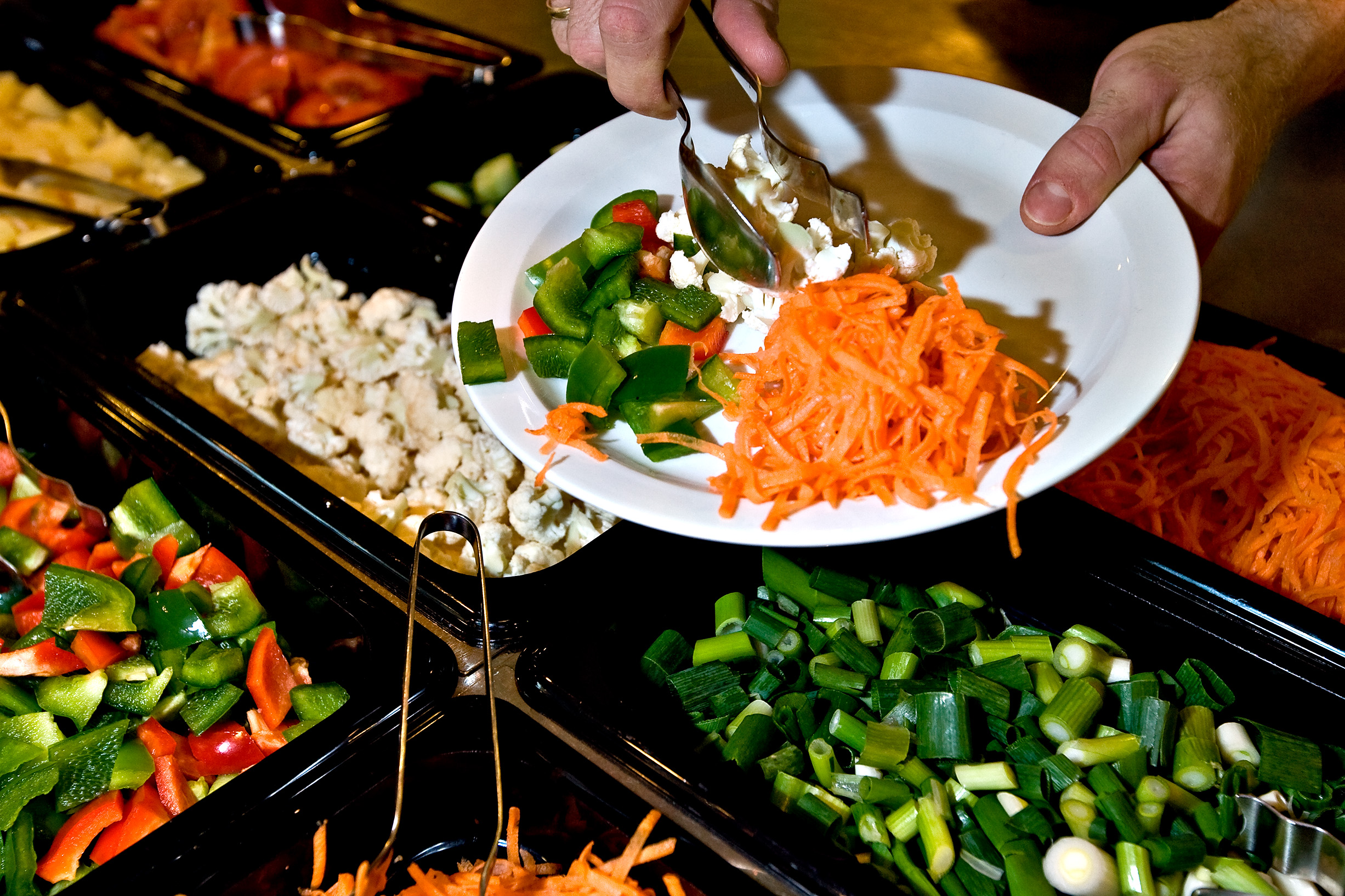 vegetarisk kantine offentlige arbejdspladser