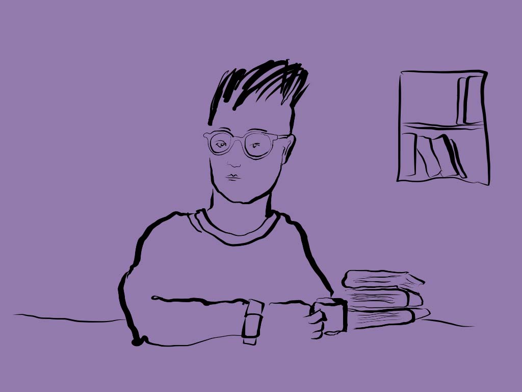 Tegning af Jakob Fälling