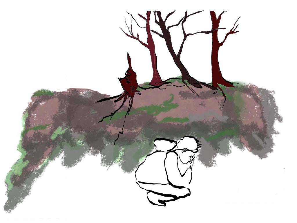 Tegning af Jakob Fälling