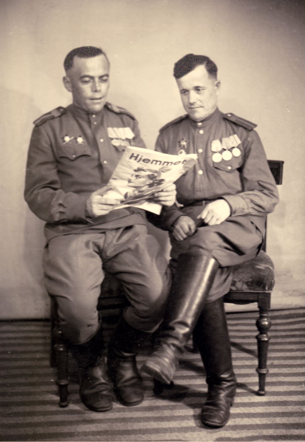 russiske soldater på bornholm læser hjemmet 