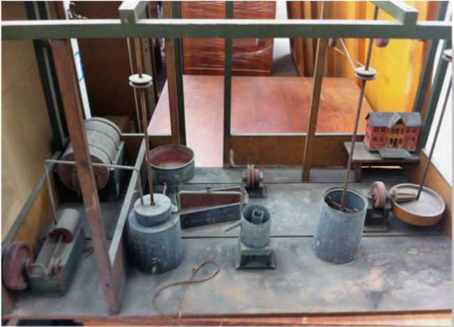 Gottlieb Christensen, fabrik med dampmaskine