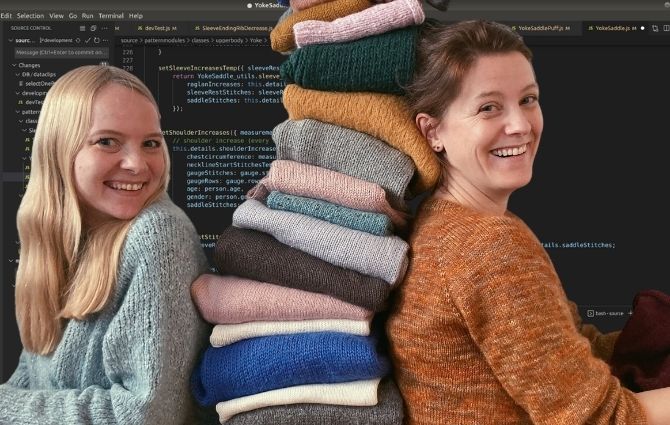 ALMAknit forside billede 