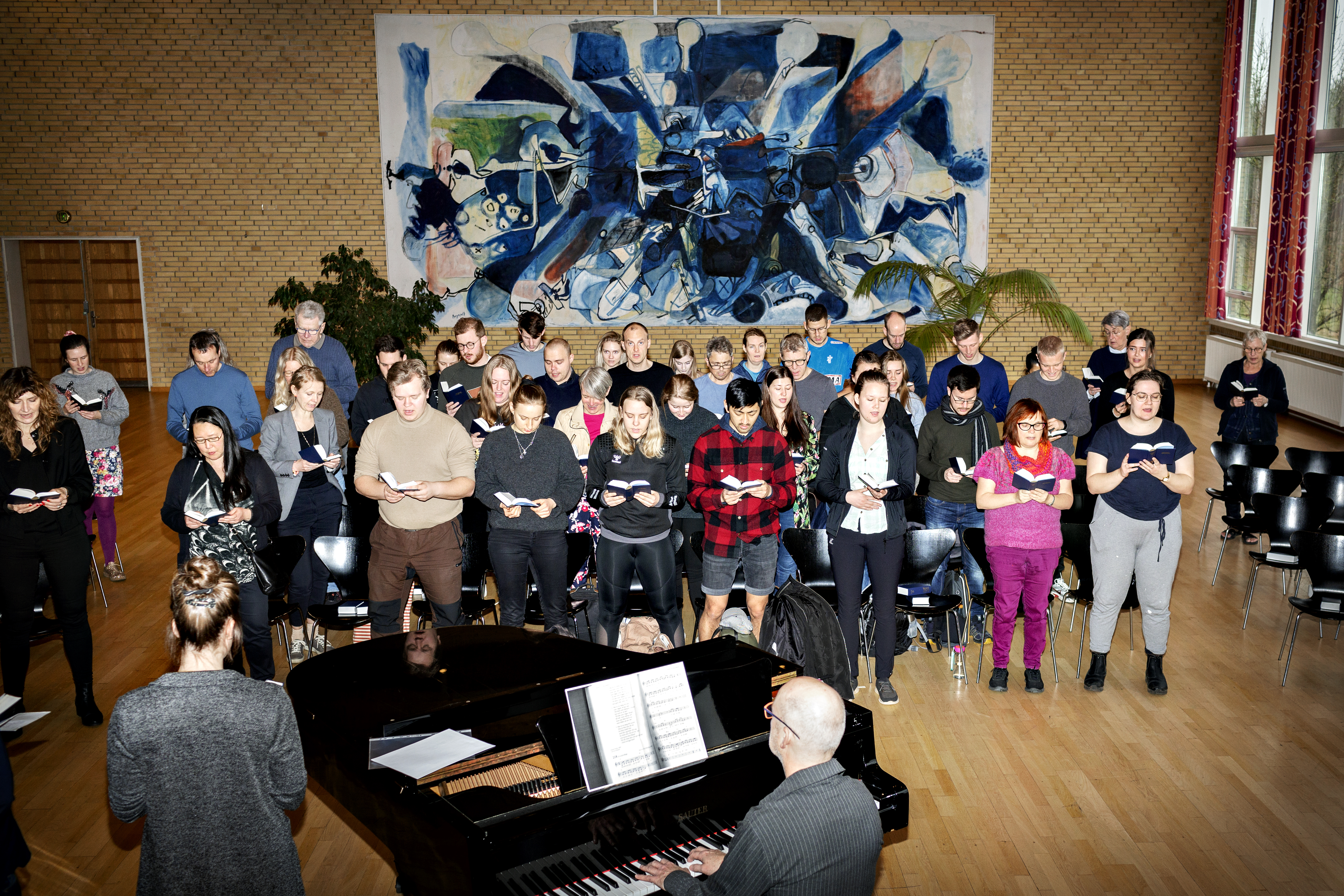 Læreruddannelsen Skive fællessang