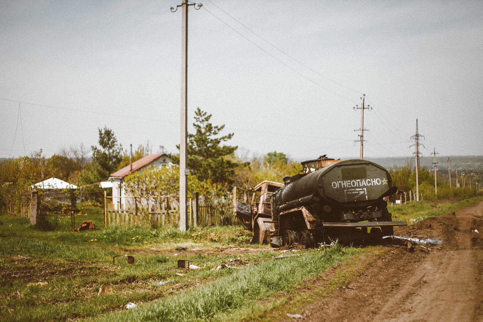 Ukraine, Kharkiv-regionens østfront maj 2022.