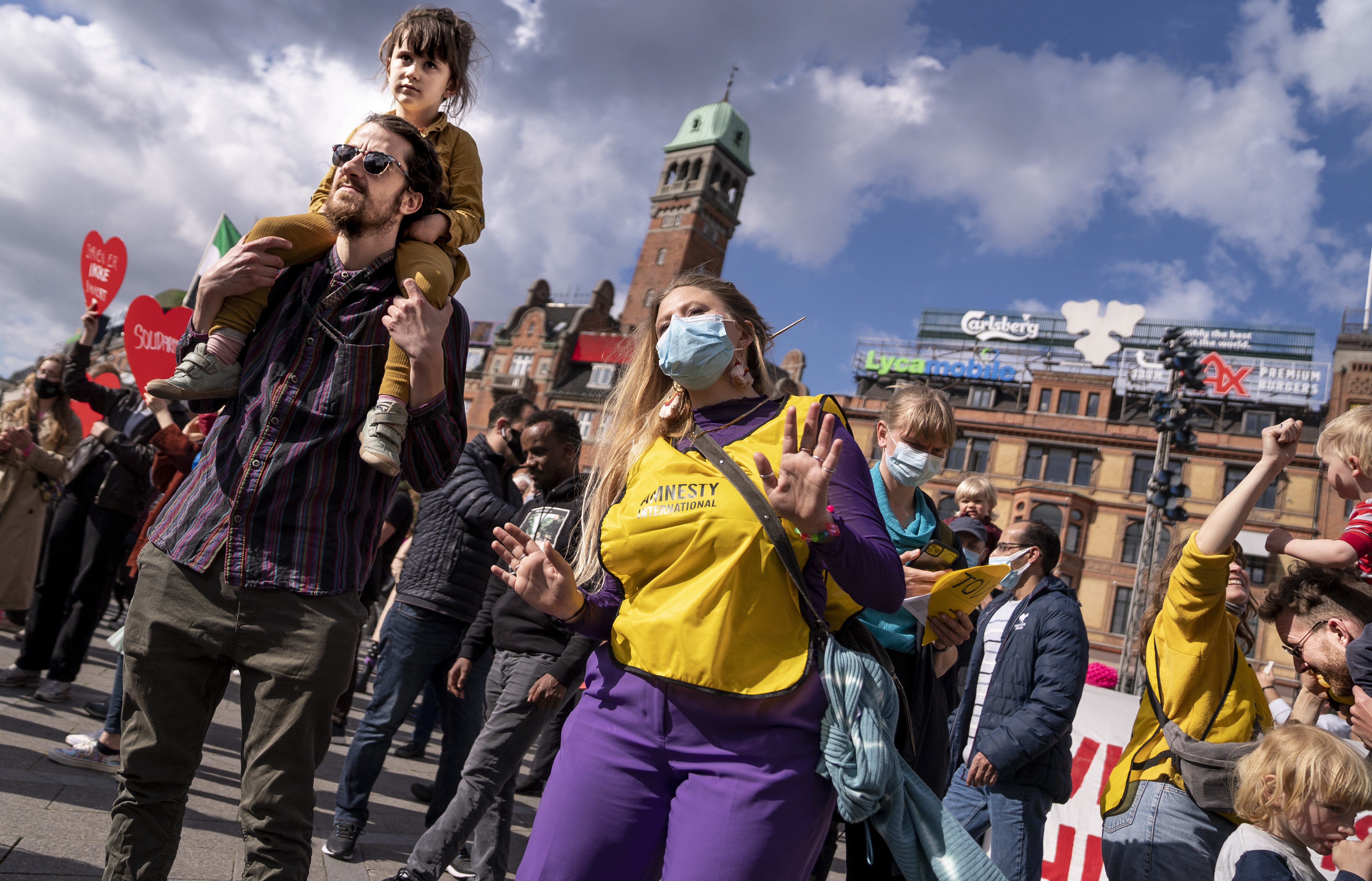 Amnesty demo, københavn