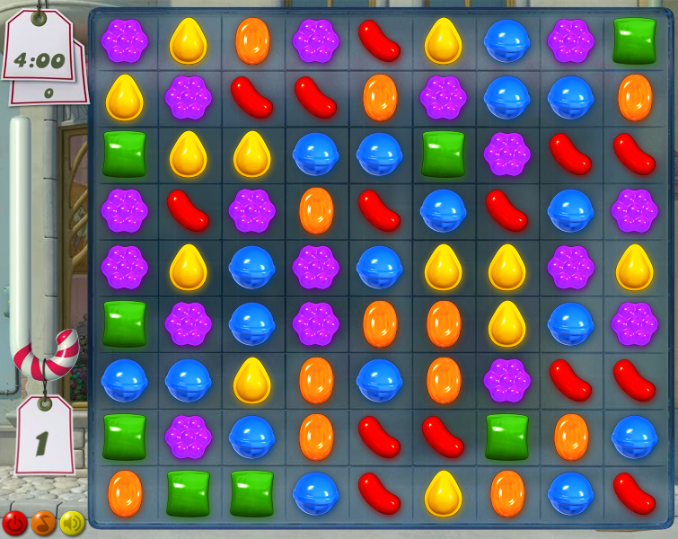 Spillet Candy Crush