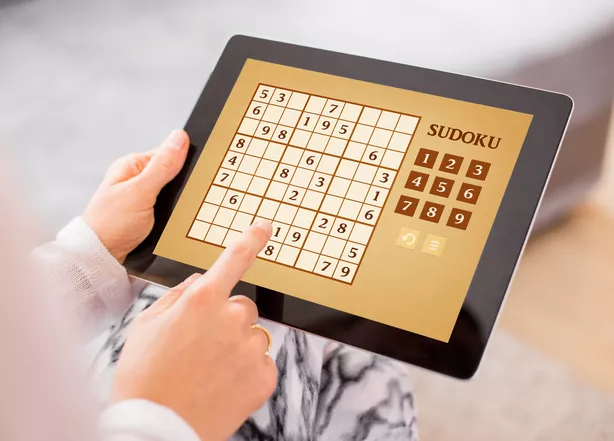 Spil, der træner hjernen fx Sudoku