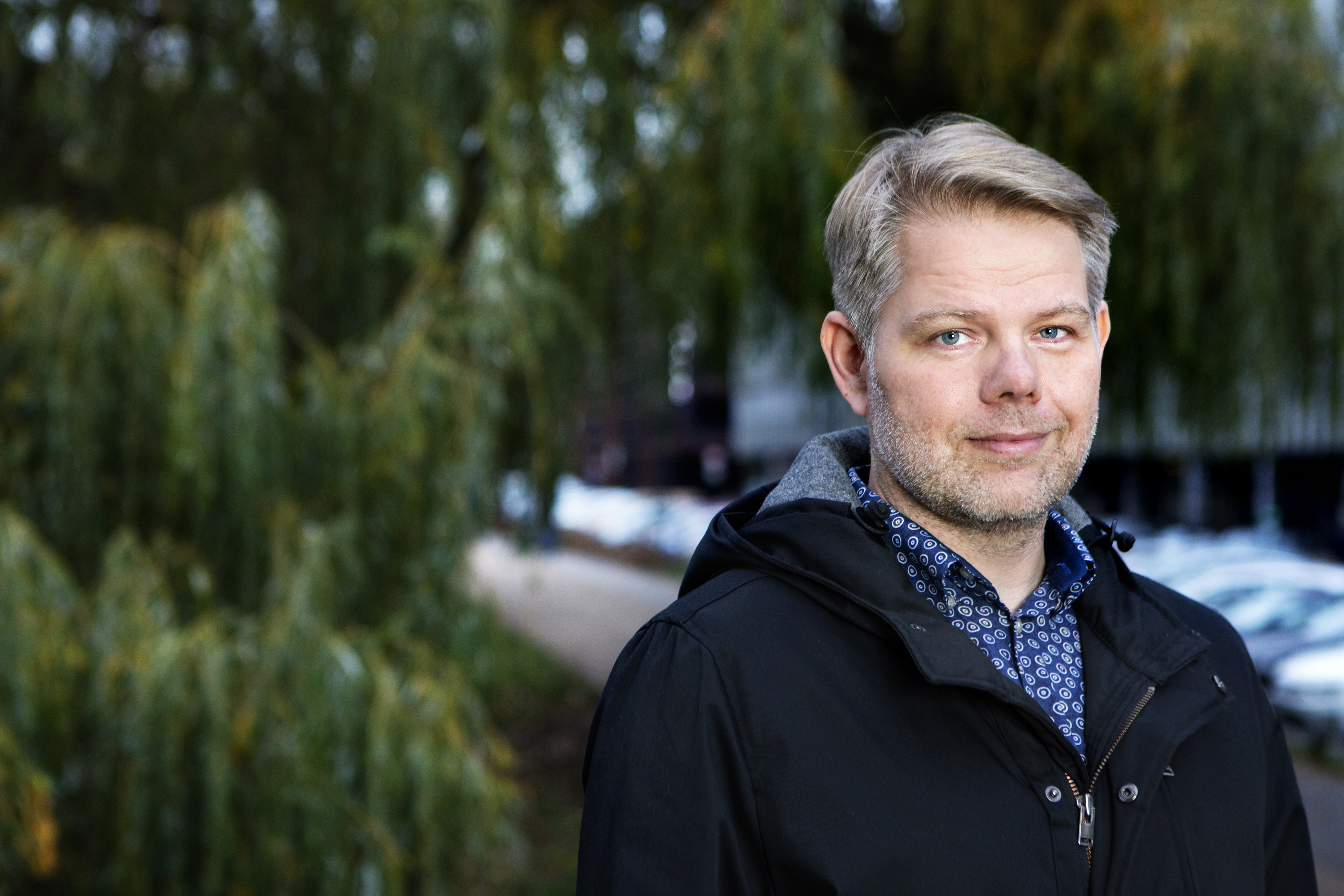 Billede af formand for Gymnasieskolernes Lærerforening, Tomas Kepler.