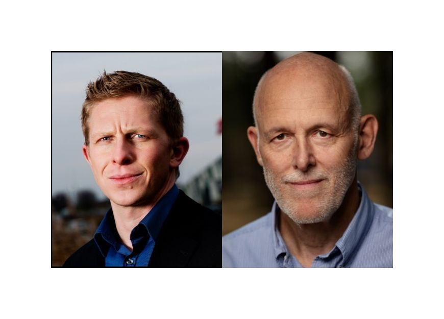 Brian Vad Mathiesen (th.) og Bent Lauritzen