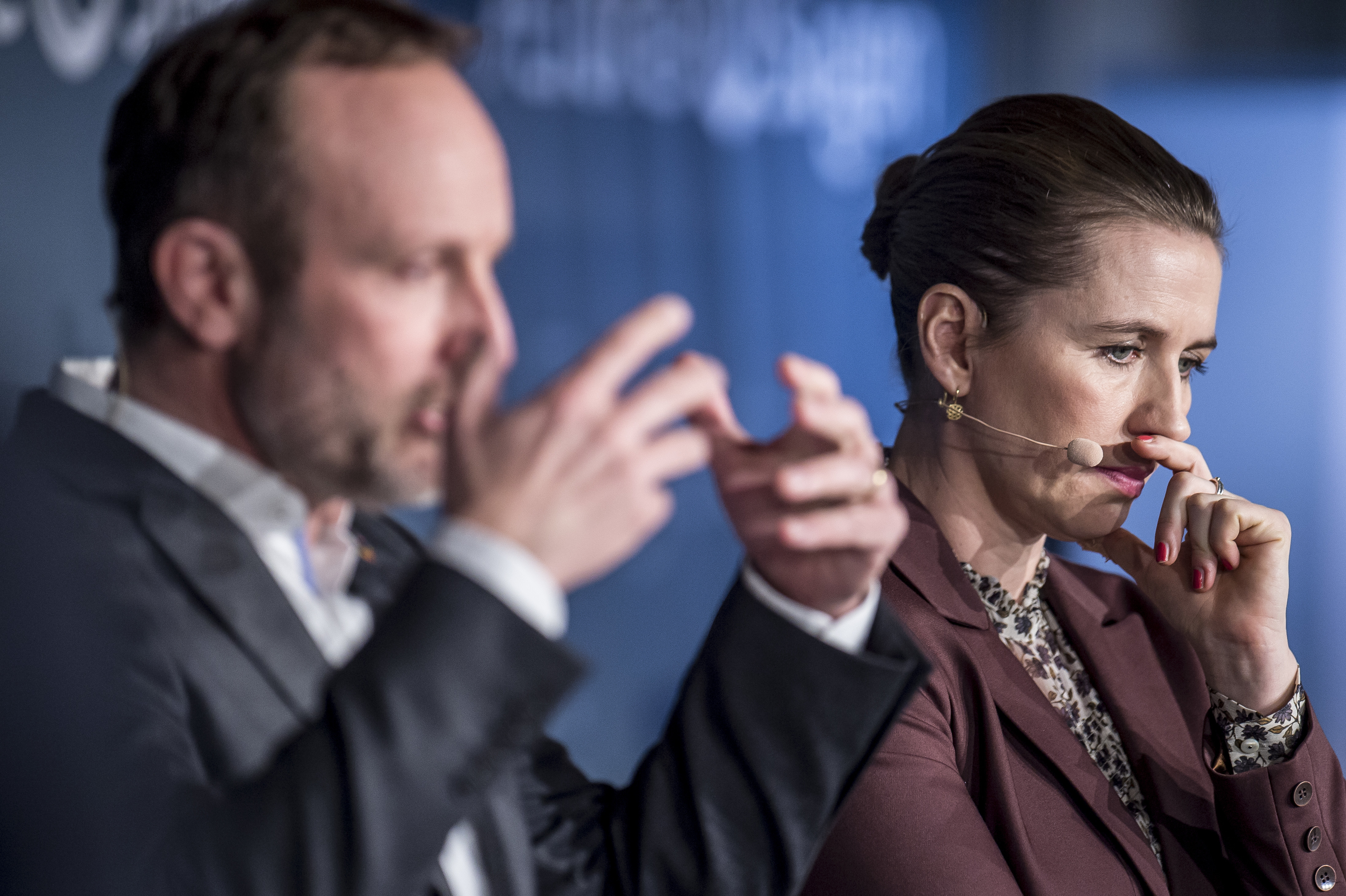 Mette Fredriksen og Martin Lidegaard