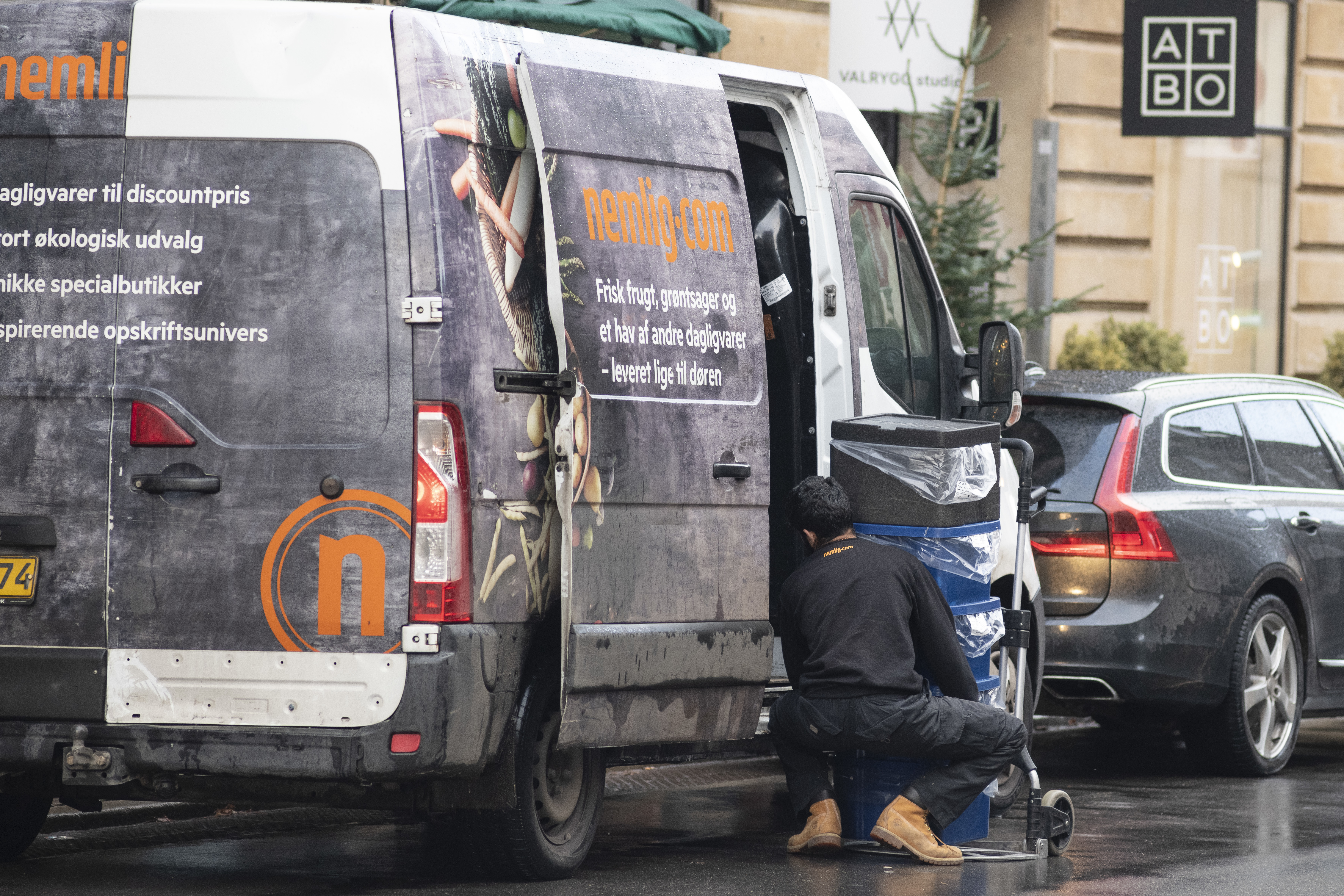 nemlig.com chauffør og varevogn