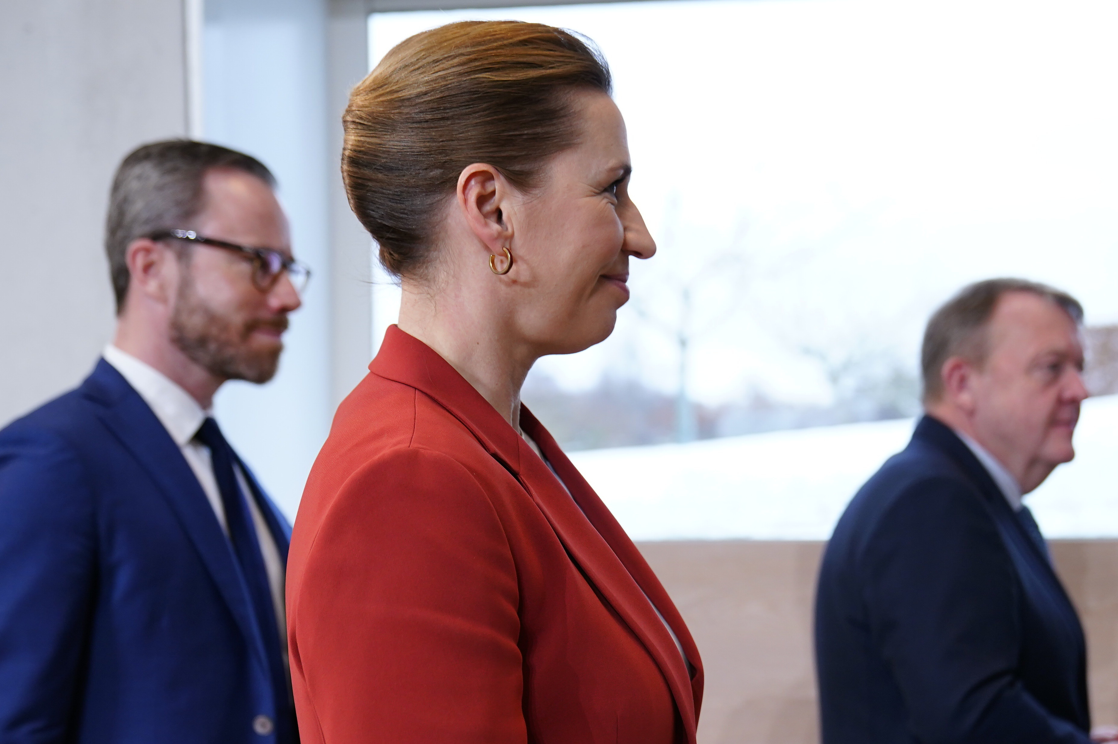 Mette Frederisen (S) præsenterer det politiske grundlag for sin nye regeringen med Venstre og Moderaterne.
