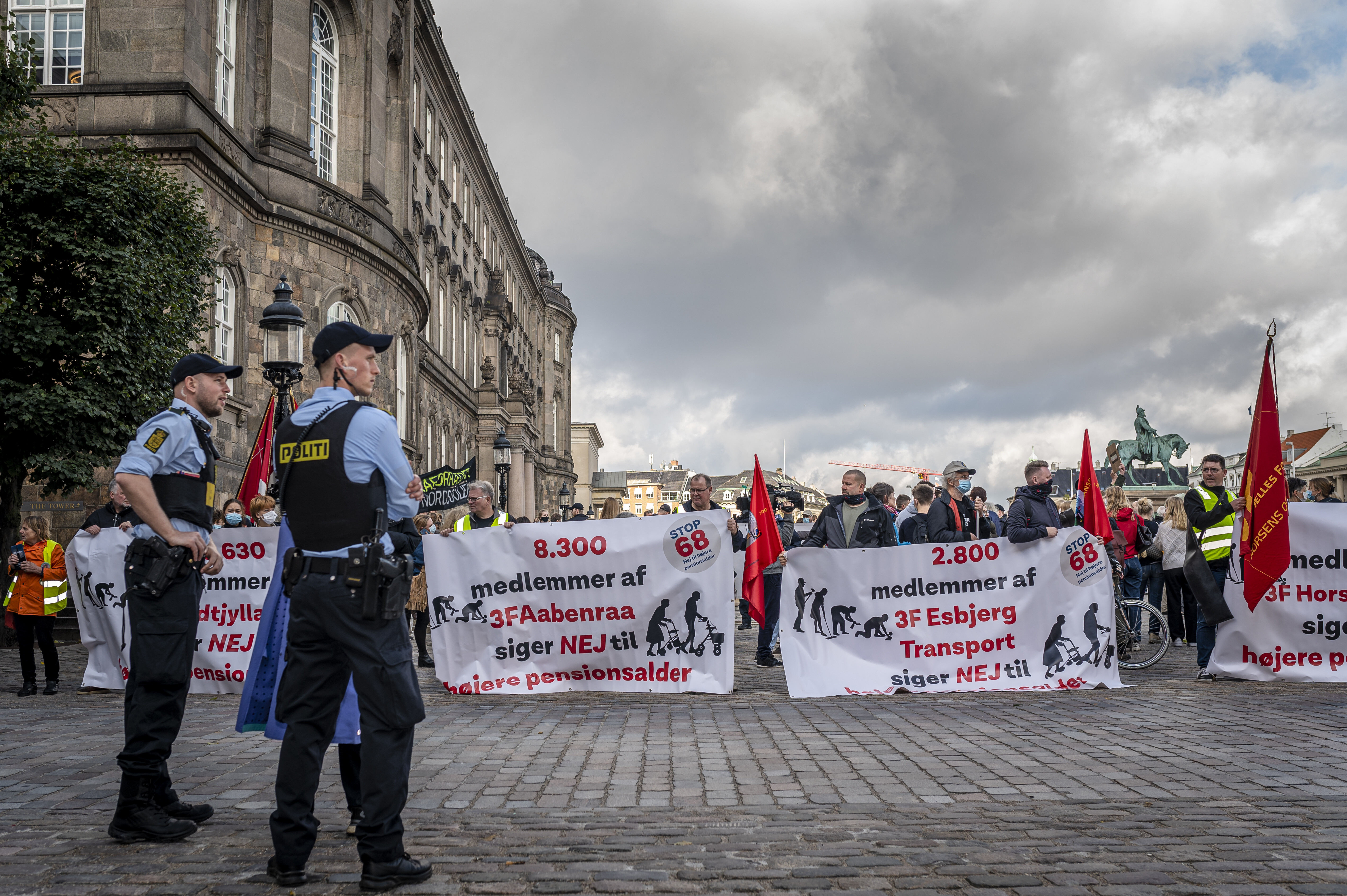 Fagforening klimademo