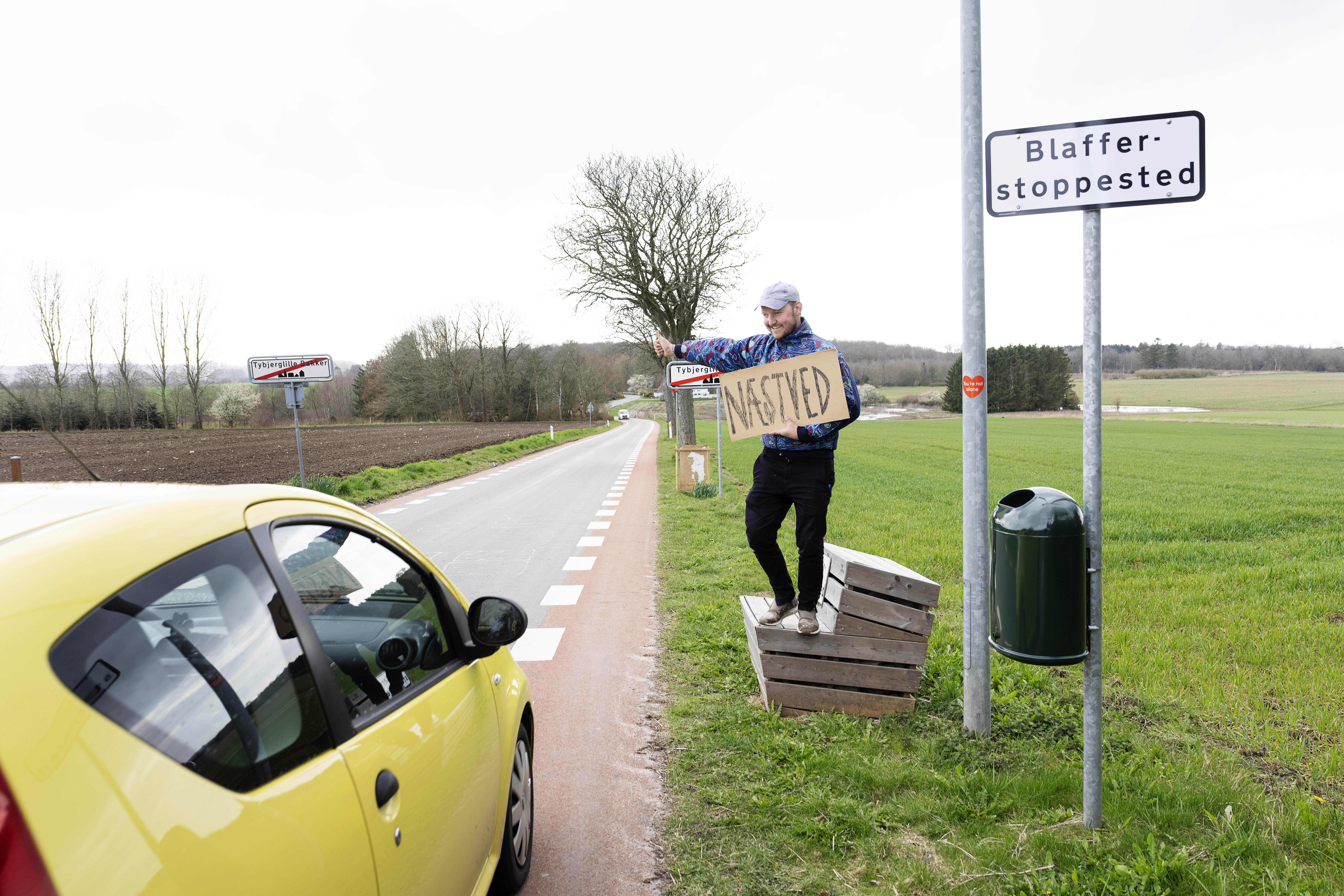 Carsten blaffede på arbejde