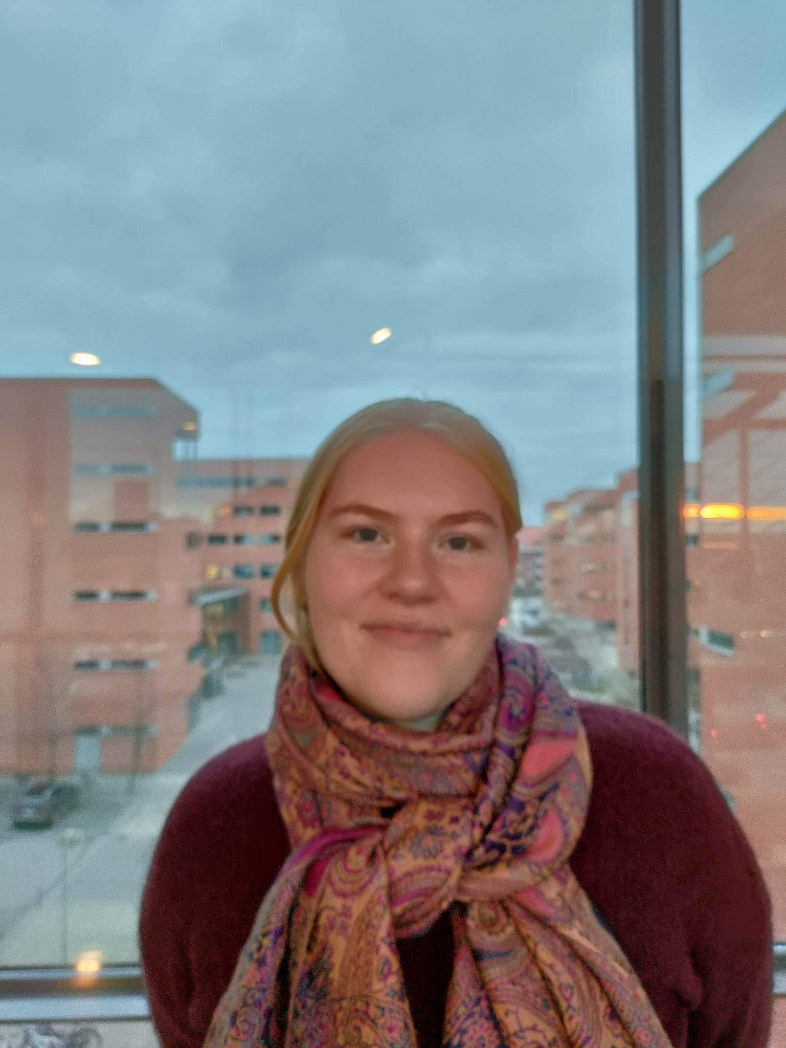 Freja Skall Thorøe, studerer historie med kønsstudier som tilvalg