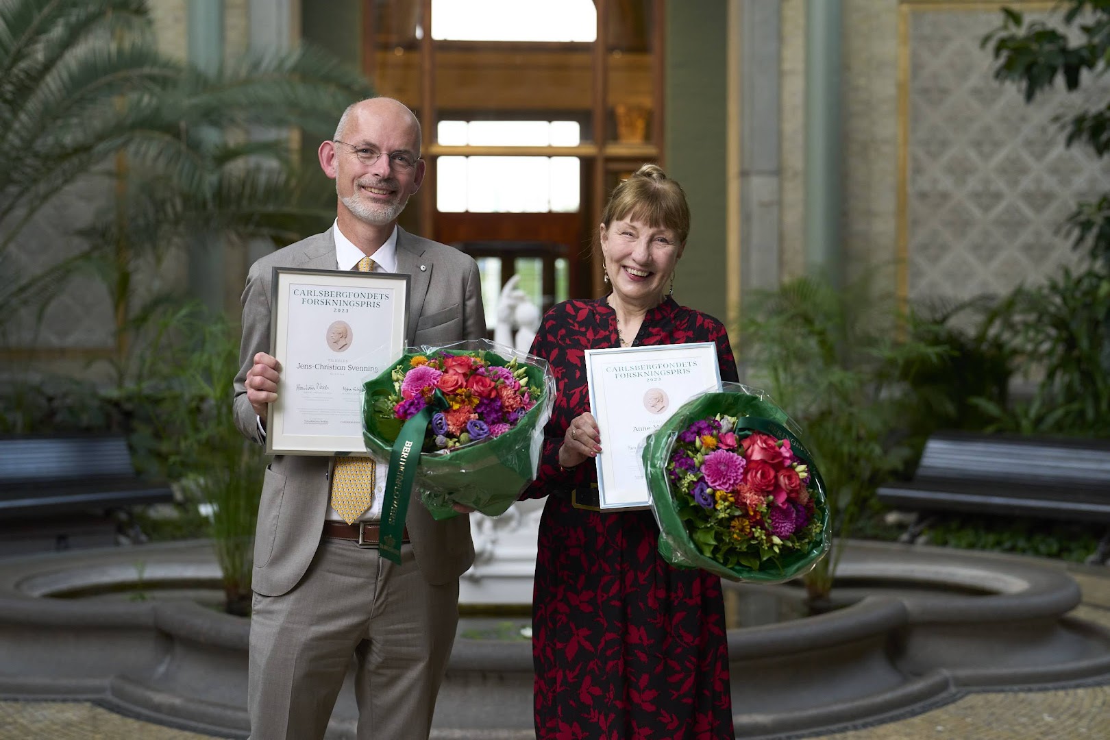 Anne-Marie Mai og JensChristian Svenning 