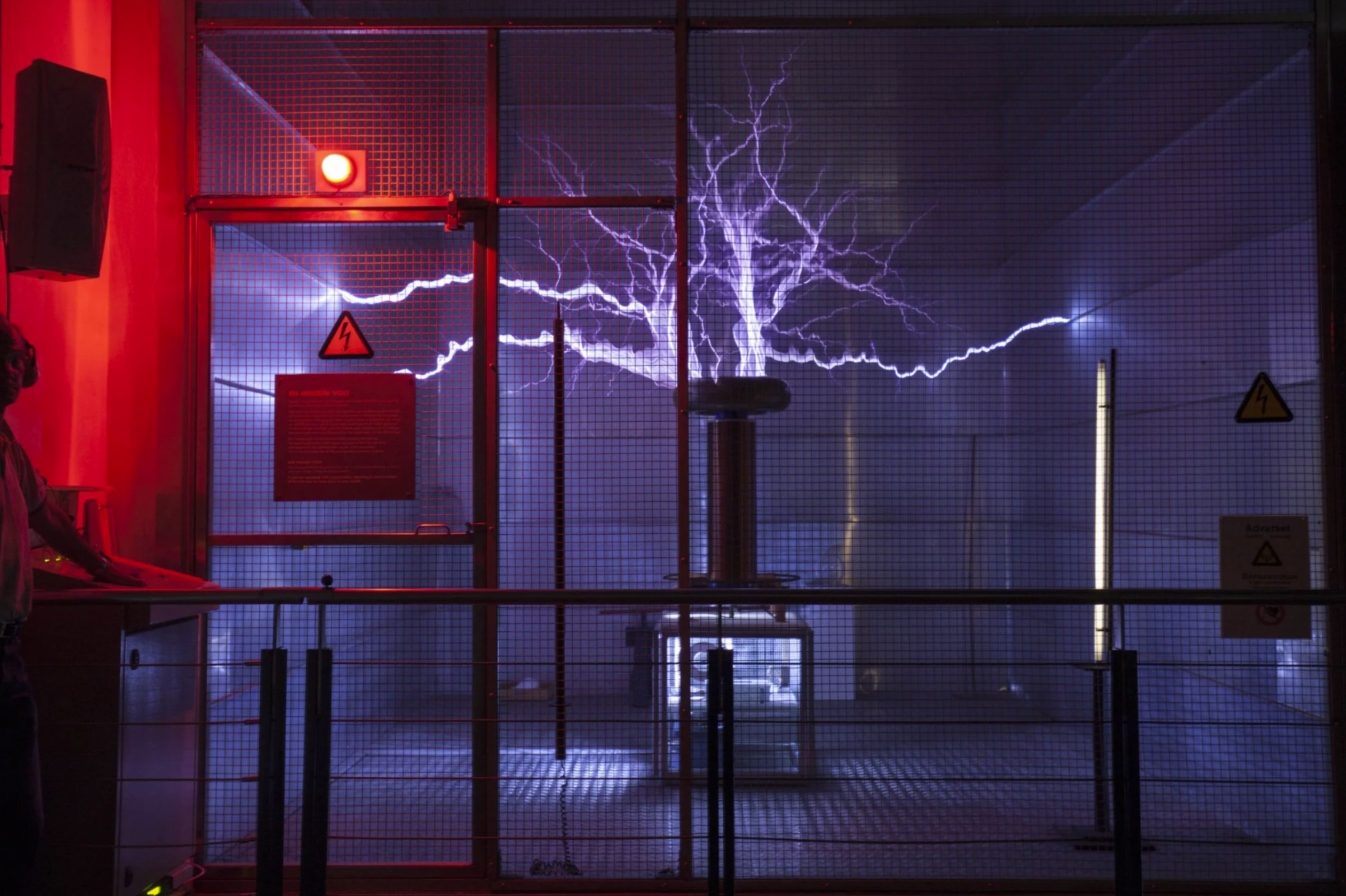 Energimuseet teslaspole