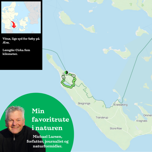 Kort over Vitsø