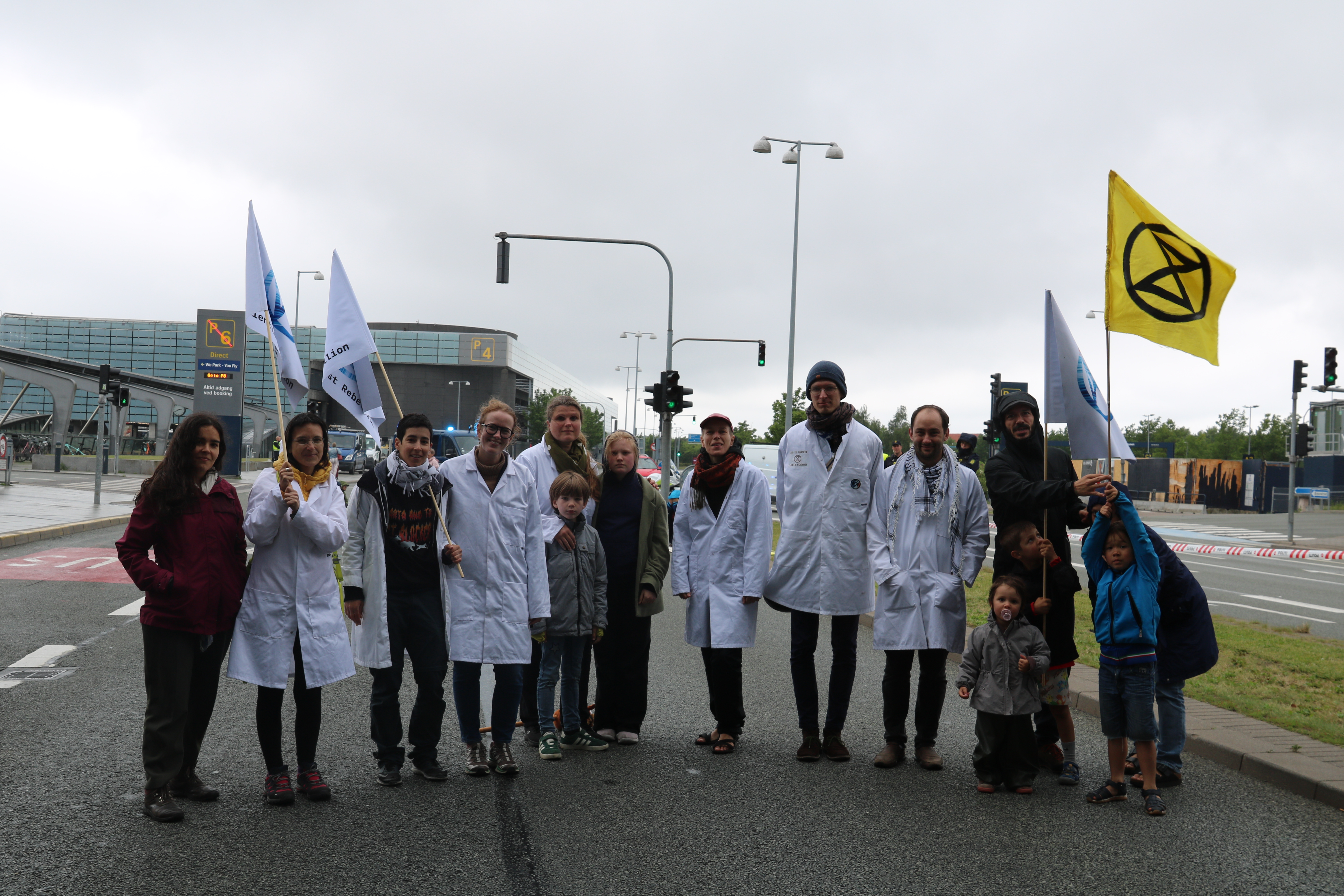 Laura Horn klimaaktion ved Kastrup