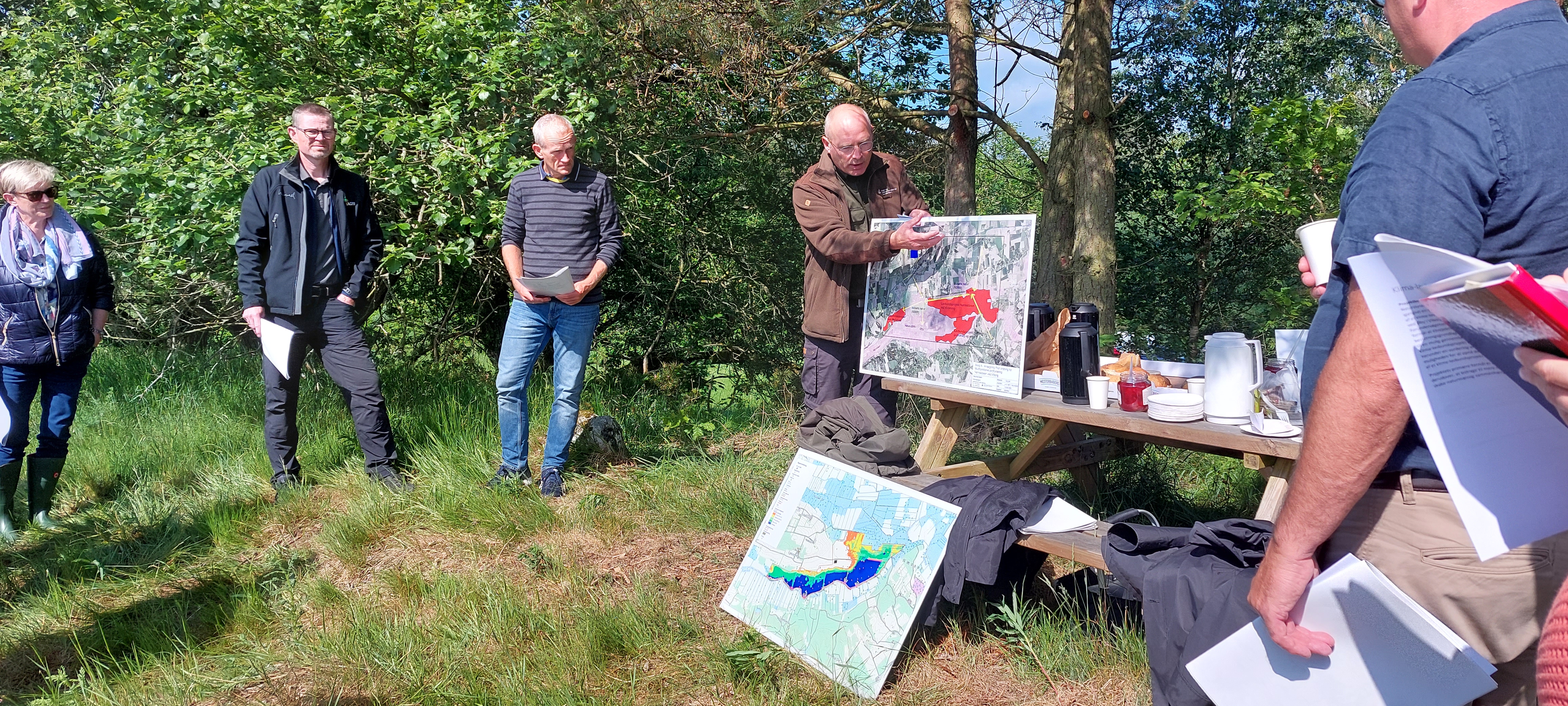 Landkort over Nørre ådalen