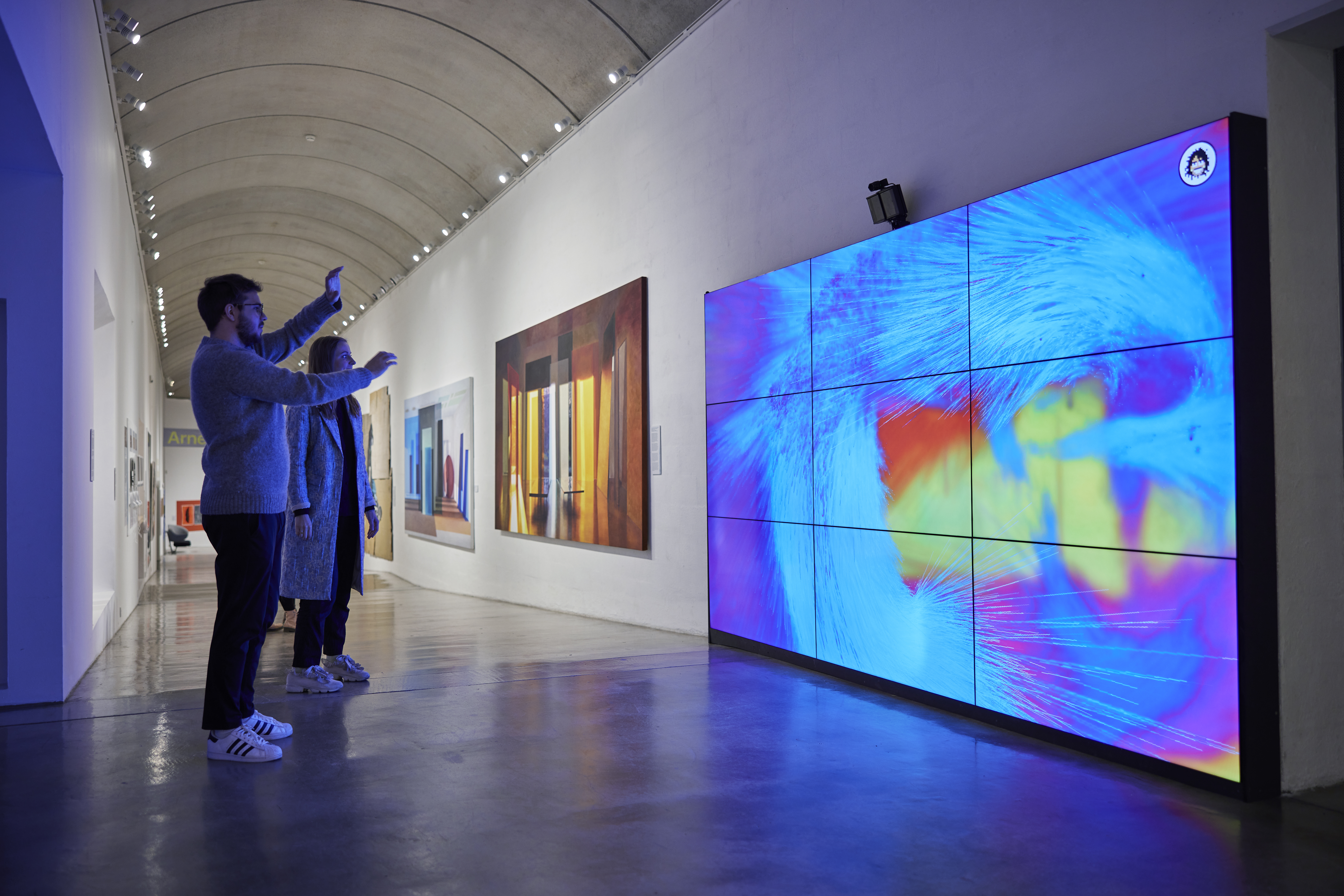 Body Paint Memo Atken Trapholt Photo Kenneth Stjernegaard