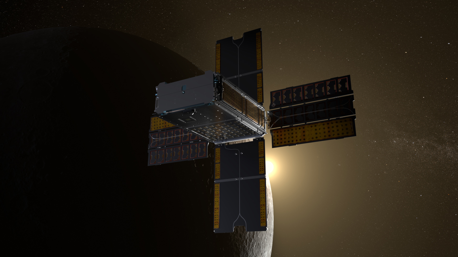 1 Satellit Og Måne NASA ACD22 0006 002