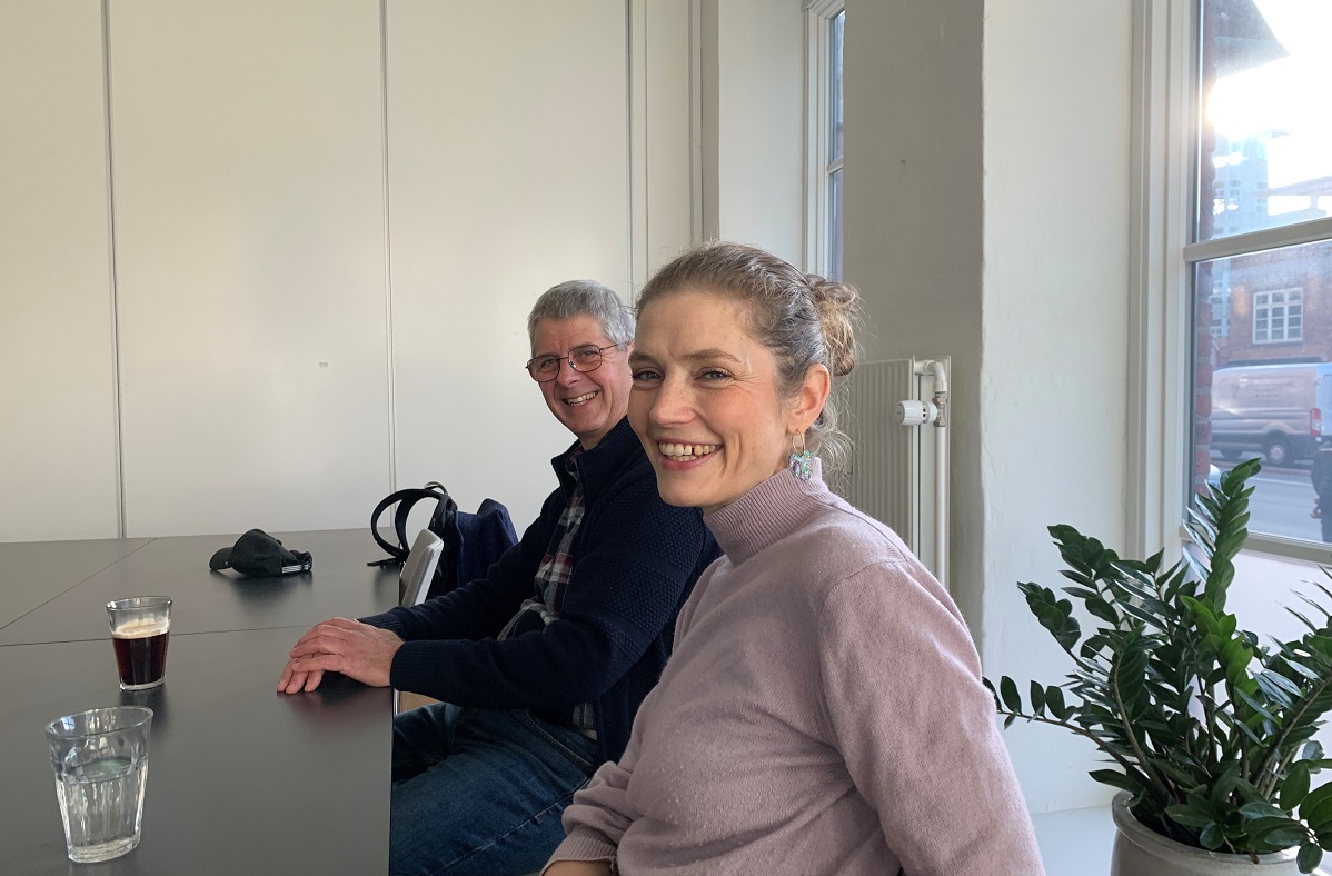  Marie Østergaard fra Landbrug & Fødevarer og Thyge Nygaard fra Danmarks Naturfredningsforening