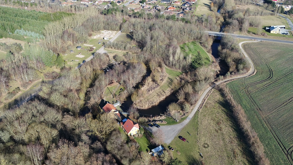 Fisketrappe fjernet - før opstart