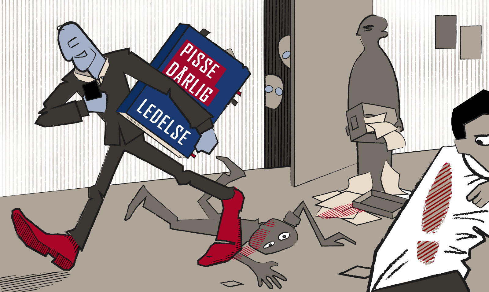 Pissedårlig Ledelse Webbanner