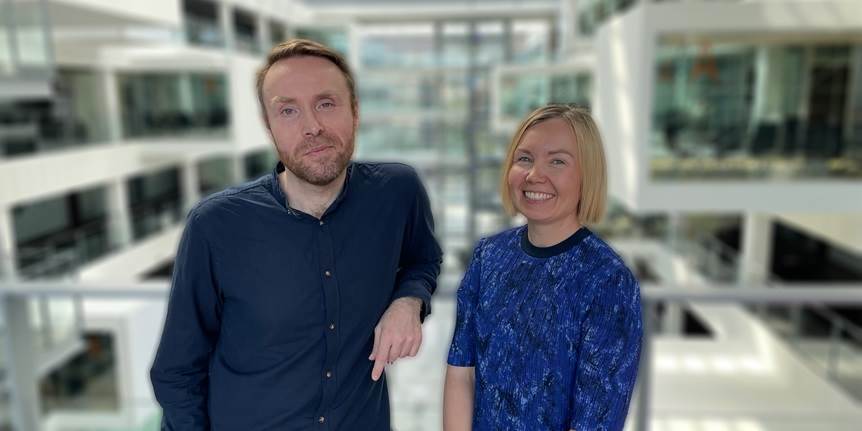 Pawel Grabarczyk og Hanna Wirman