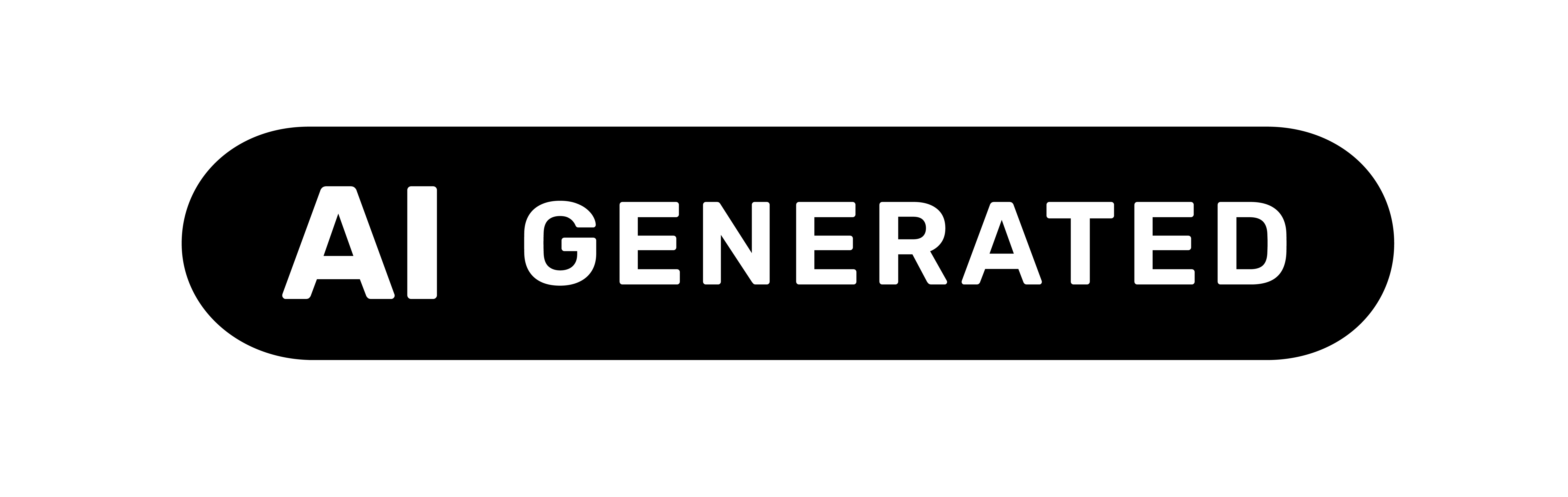 LABEL AI GENERATED Black