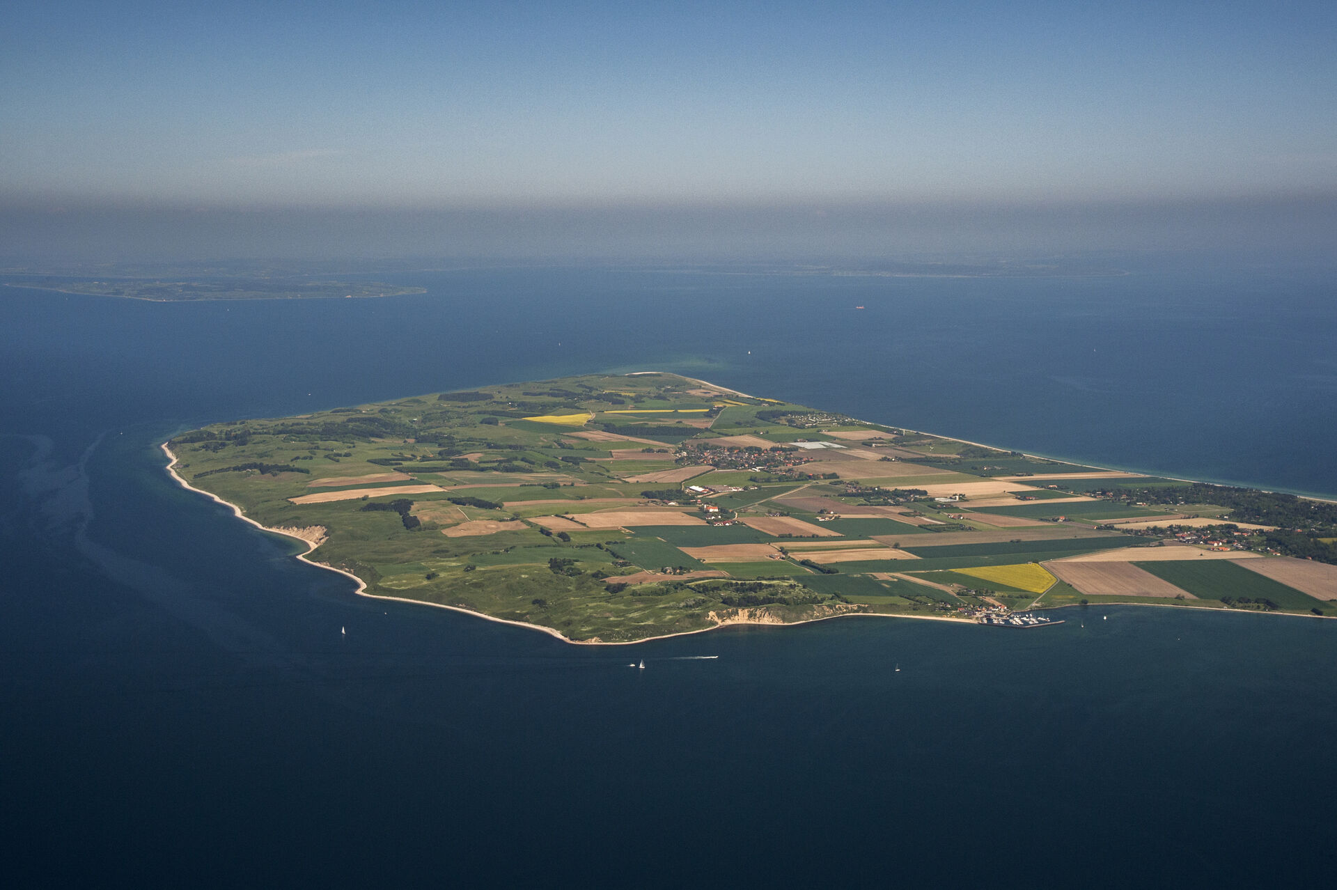 Samsø set fra luften