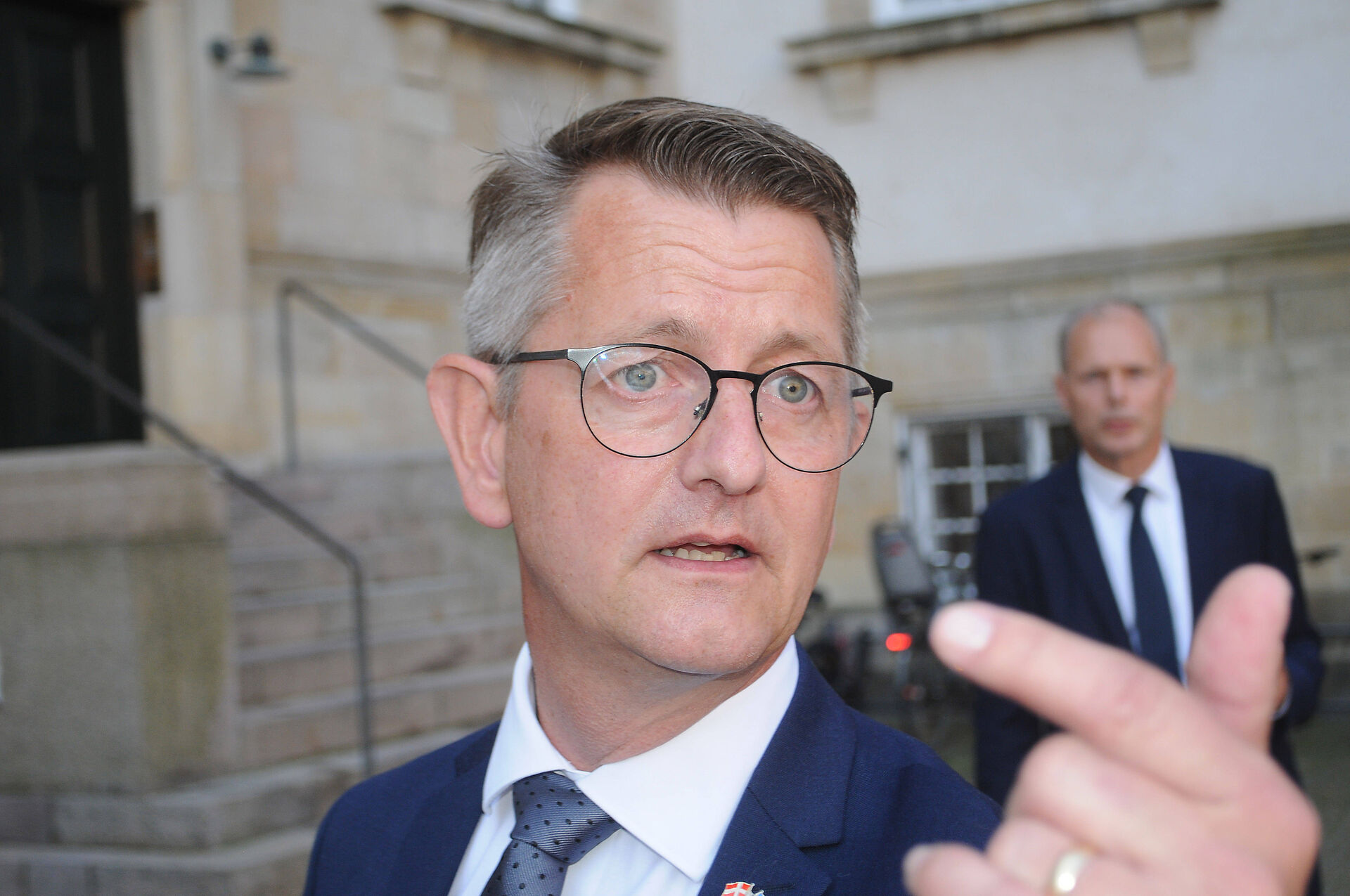 Minister for samfundssikkerhed og beredskab Torsten Schack Pedersen (V)