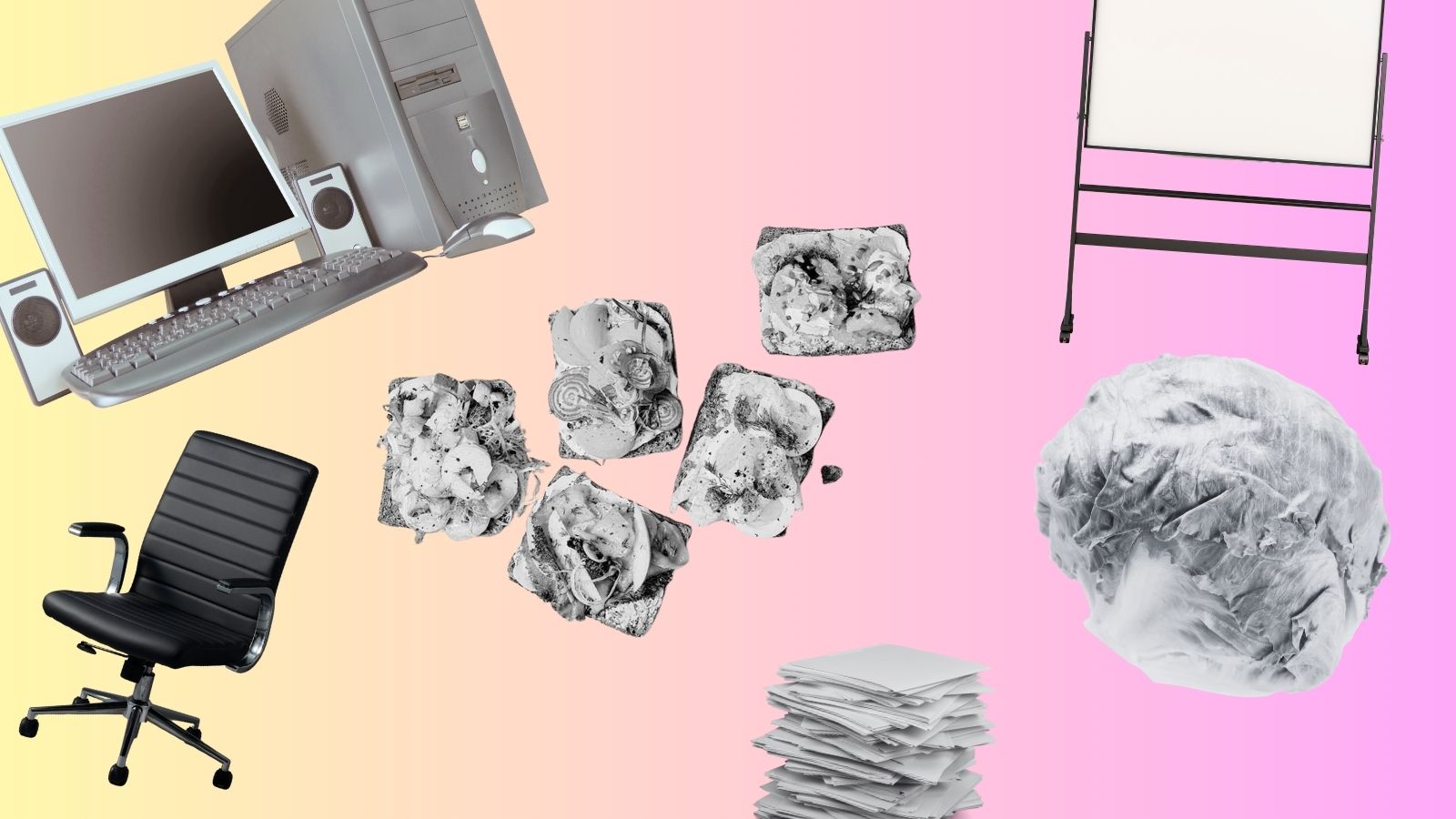 Collage Arbejde Kantine 02