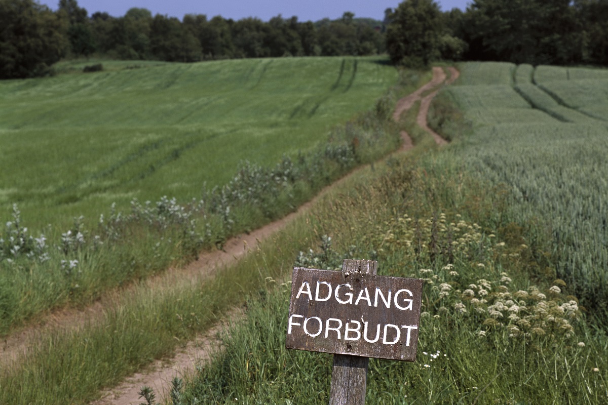 Adgang forbudt-skilt
