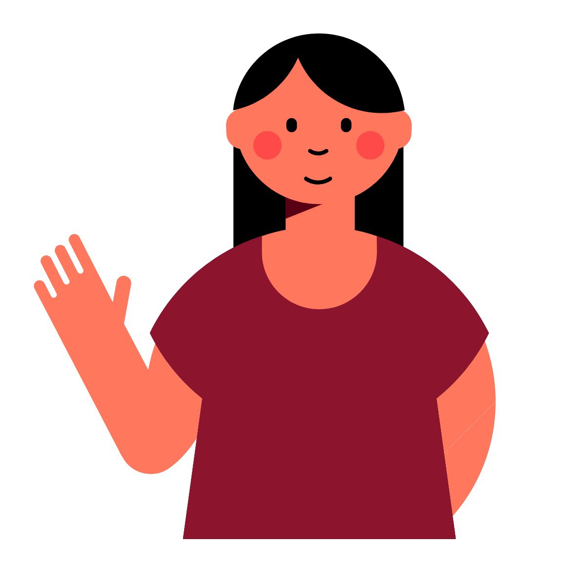 Illustration af person