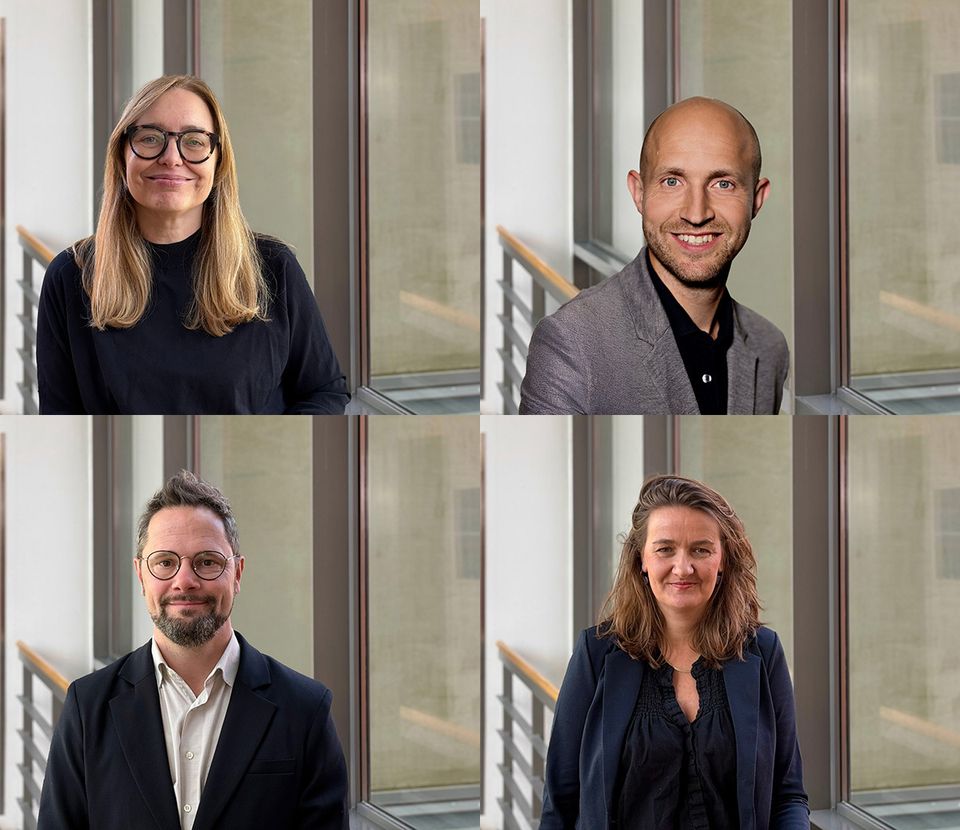 Anna Katharina Becker, Casper Andersen, Christian O. Christiansen og Louise Fabian.