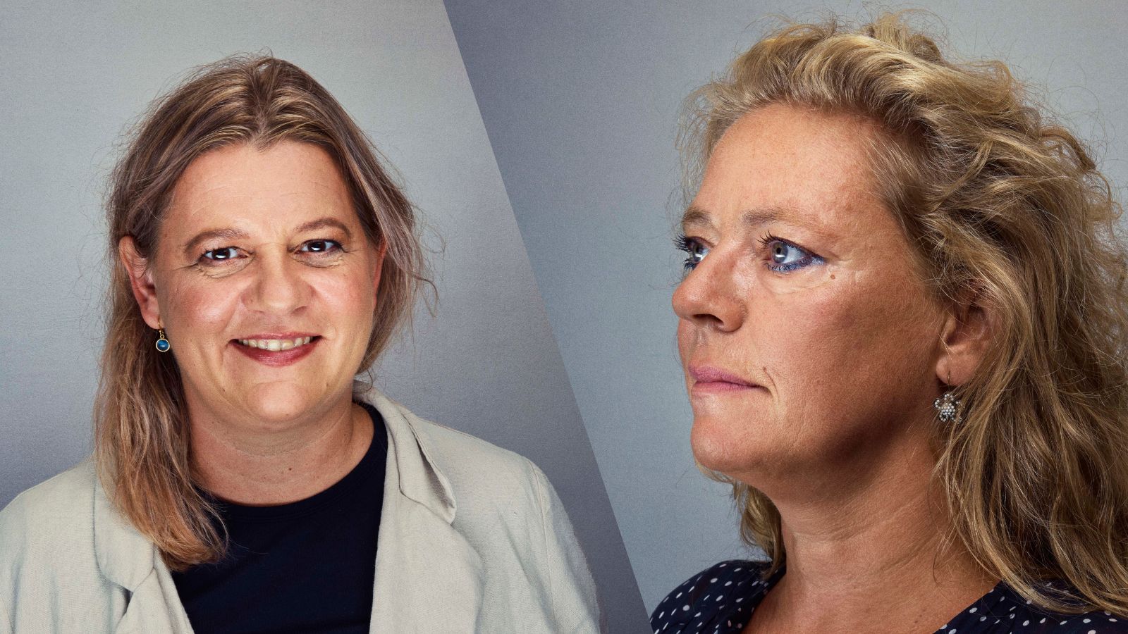 Anne-Mette Wehmüller (tv.) og Janne Gleerup er de to kandidater til valget som forperson i DM. 