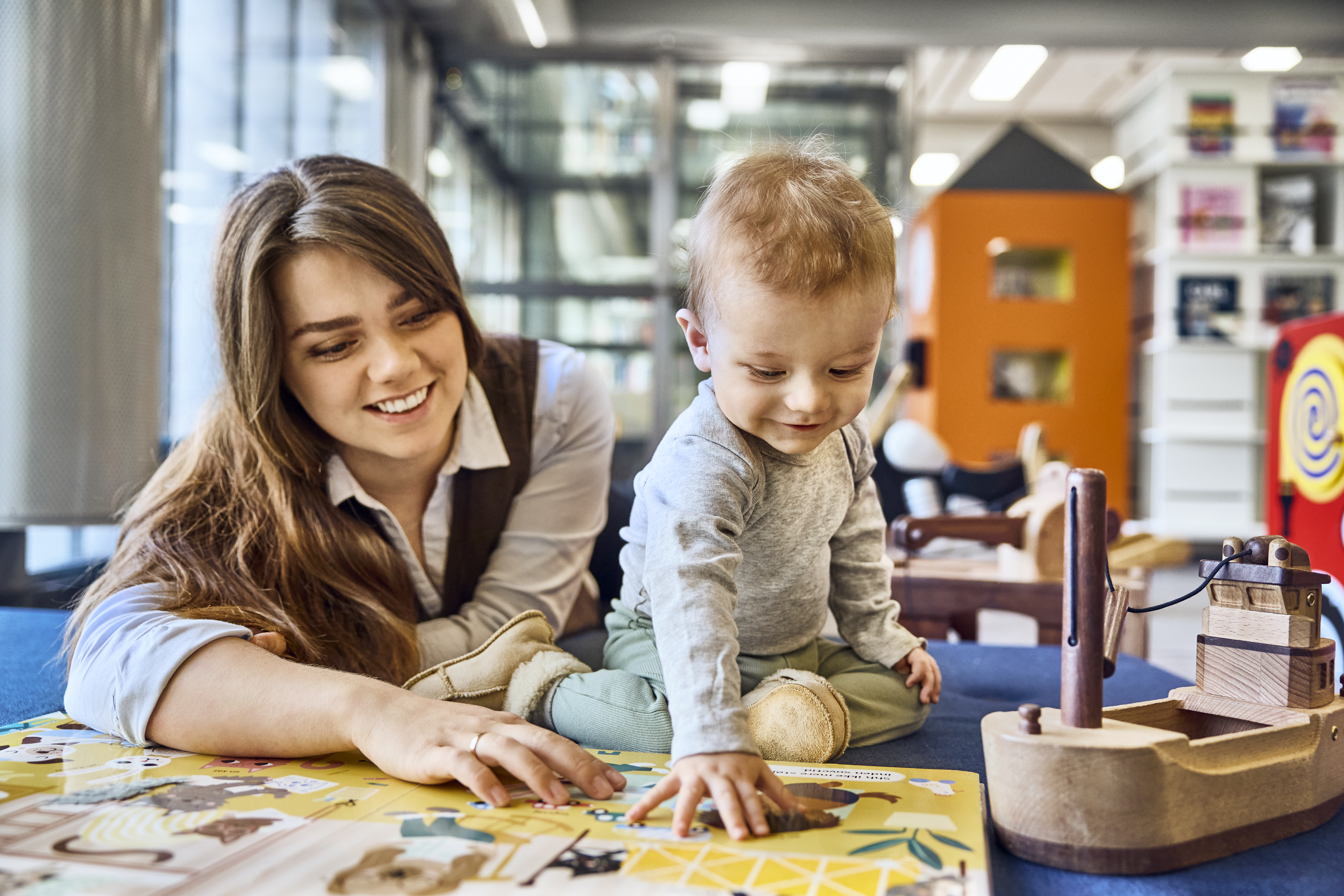 Randers Bibliotek Mor Og Barn