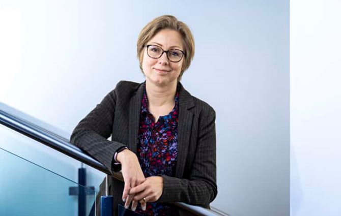 Helene Caprani, Magistrenes A-kasse